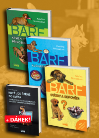 Komplet knih o BARFu 