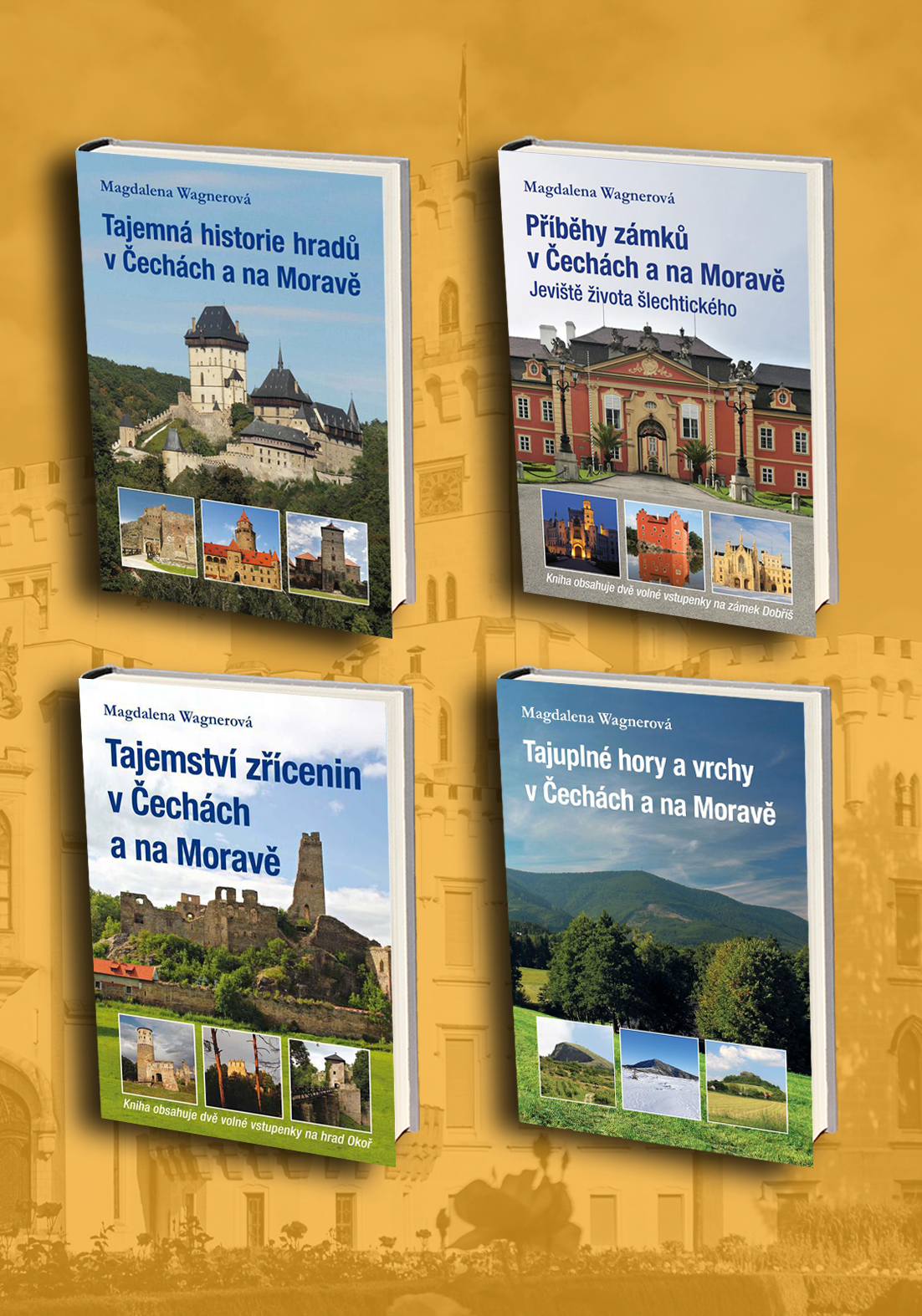 Komplet turistických knih v akci